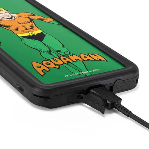 DC Comics Aquaman Classic Art Pose Galaxy S20 Plus Waterproof Case