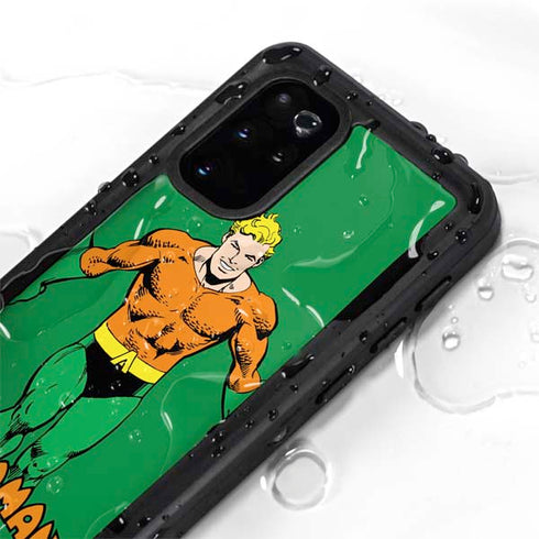DC Comics Aquaman Classic Art Pose Galaxy S20 Plus Waterproof Case