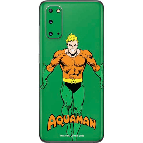 DC Comics Aquaman Classic Art Pose Galaxy S20 Skin