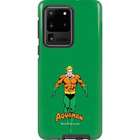 DC Comics Aquaman Classic Art Pose Galaxy S20 Ultra 5G Pro Case