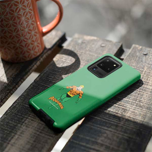 DC Comics Aquaman Classic Art Pose Galaxy S20 Ultra 5G Pro Case