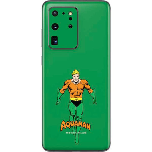 DC Comics Aquaman Classic Art Pose Galaxy S20 Ultra 5G Skin