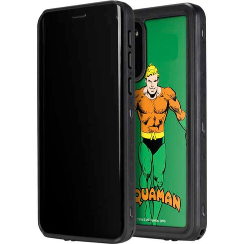 DC Comics Aquaman Classic Art Pose Galaxy S20 Waterproof Case