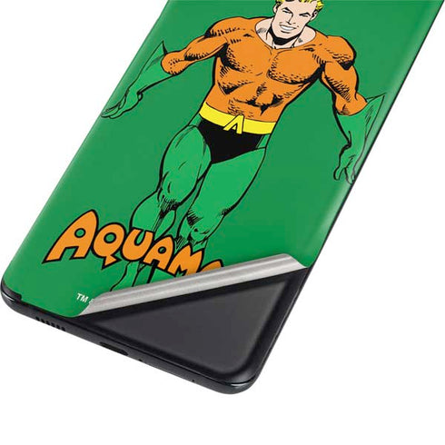 DC Comics Aquaman Classic Art Pose Galaxy S21 5G Skin