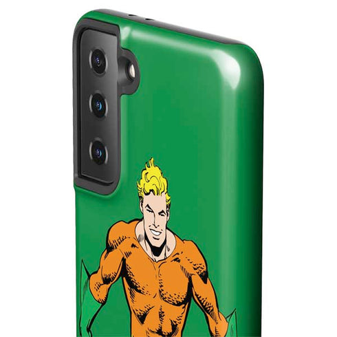 DC Comics Aquaman Classic Art Pose Galaxy S21 FE Pro Case