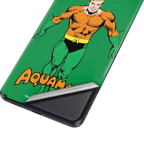 DC Comics Aquaman Classic Art Pose Galaxy S21 Plus 5G Skin