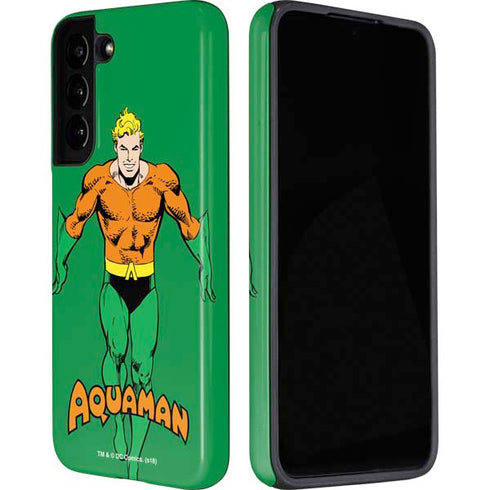 DC Comics Aquaman Classic Art Pose Galaxy S22 Plus Pro Case