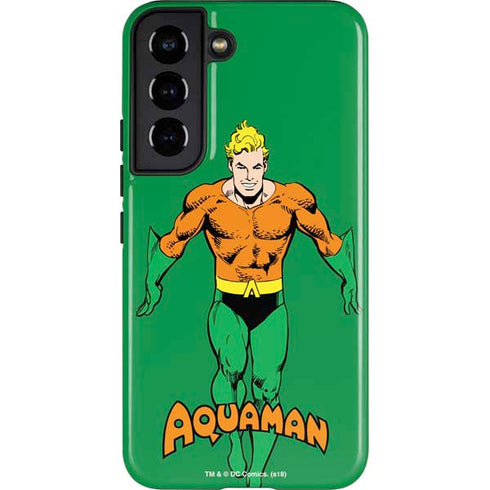 DC Comics Aquaman Classic Art Pose Galaxy S22 Pro Case