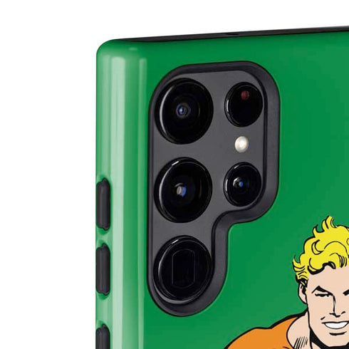 DC Comics Aquaman Classic Art Pose Galaxy S22 Ultra Pro Case