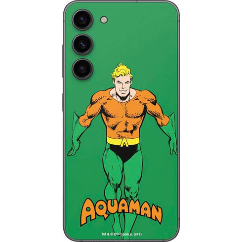DC Comics Aquaman Classic Art Pose Galaxy S23 Plus Skin