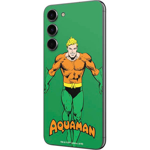 DC Comics Aquaman Classic Art Pose Galaxy S23 Plus Skin