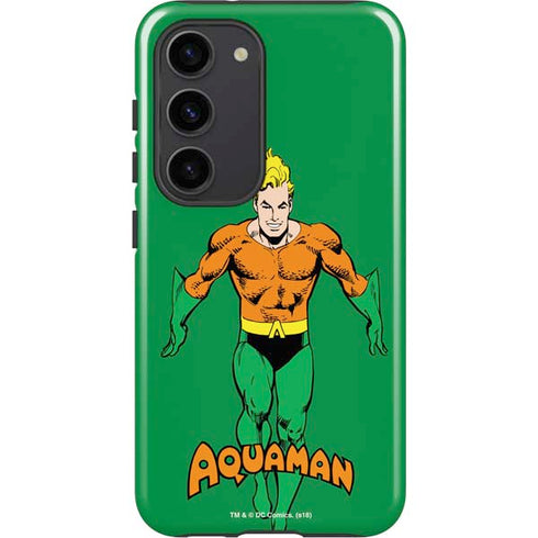 DC Comics Aquaman Classic Art Pose Galaxy S23 Pro Case