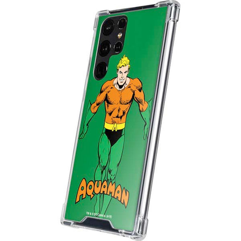 DC Comics Aquaman Classic Art Pose Galaxy S24 Ultra Clear Case