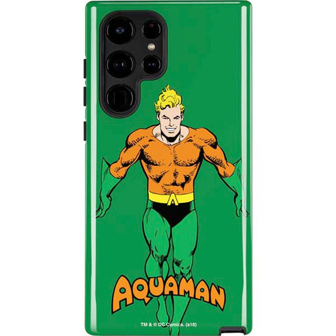 DC Comics Aquaman Classic Art Pose Galaxy S24 Ultra Impact Case