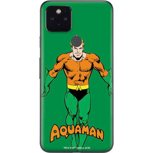 DC Comics Aquaman Classic Art Pose Google Pixel 5 Skin