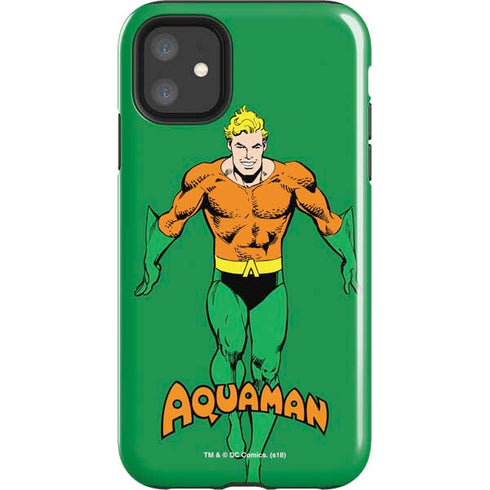 DC Comics Aquaman Classic Art Pose iPhone 11 Impact Case