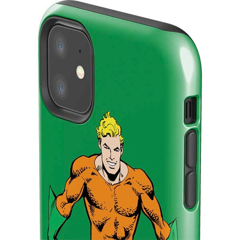 DC Comics Aquaman Classic Art Pose iPhone 11 Impact Case