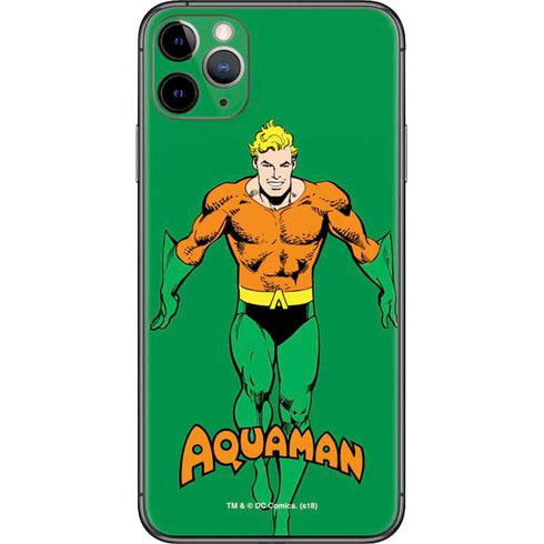 DC Comics Aquaman Classic Art Pose iPhone 11 Pro Max Skin