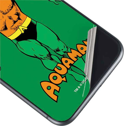 DC Comics Aquaman Classic Art Pose iPhone 11 Skin