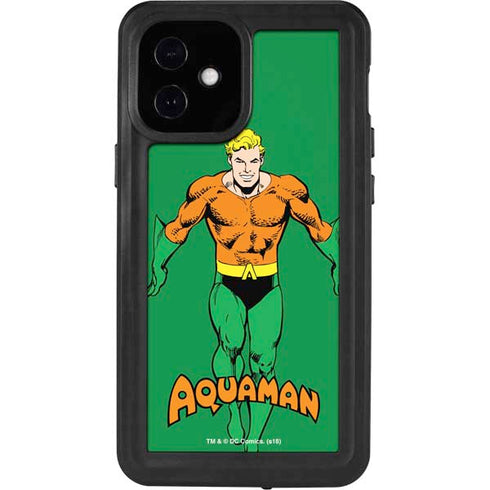 DC Comics Aquaman Classic Art Pose iPhone 12 Mini Waterproof Case