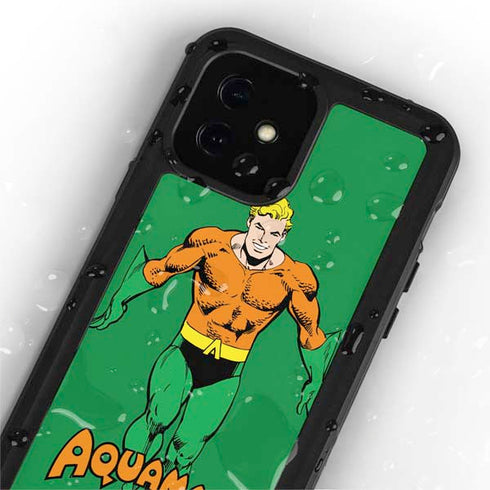 DC Comics Aquaman Classic Art Pose iPhone 12 Mini Waterproof Case