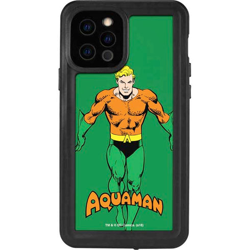 DC Comics Aquaman Classic Art Pose iPhone 12 Pro Waterproof Case