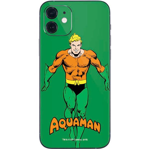 DC Comics Aquaman Classic Art Pose iPhone 12 Skin