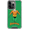 DC Comics Aquaman Classic Art Pose iPhone 15 Pro Clear Case