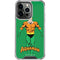 DC Comics Aquaman Classic Art Pose iPhone 14 Pro Clear Case