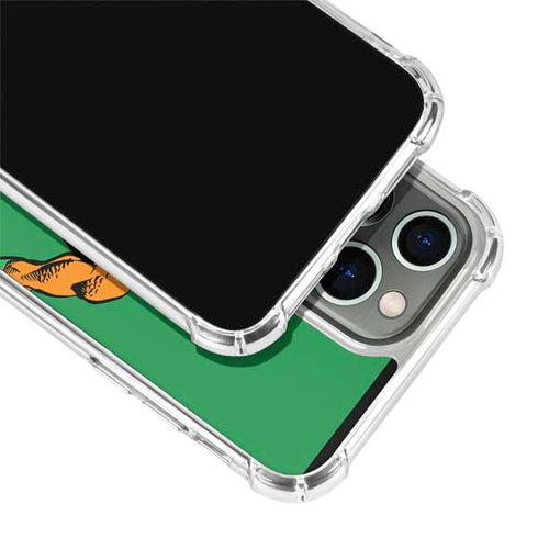 DC Comics Aquaman Classic Art Pose iPhone 15 Pro Clear Case