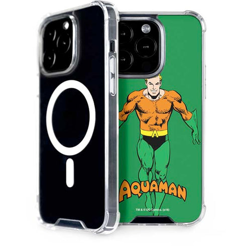 DC Comics Aquaman Classic Art Pose iPhone 15 Pro MagSafe Case