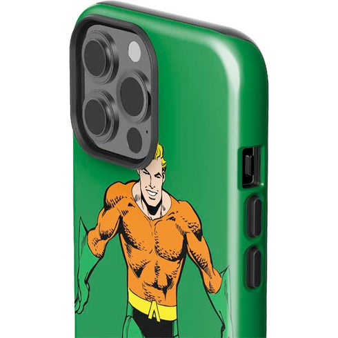 DC Comics Aquaman Classic Art Pose iPhone 15 Pro Max Impact Case