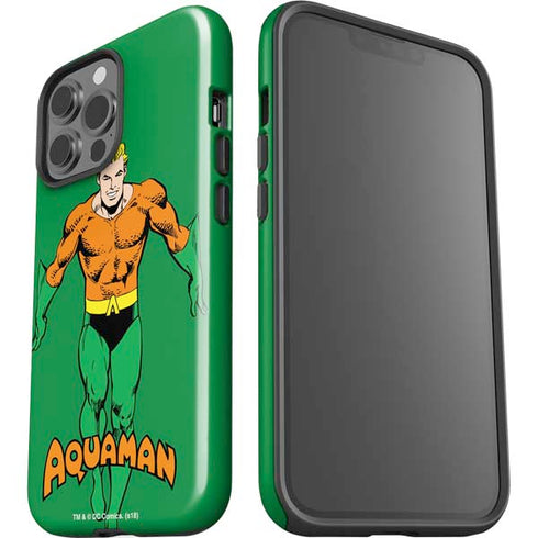 DC Comics Aquaman Classic Art Pose iPhone 15 Pro Max Impact Case