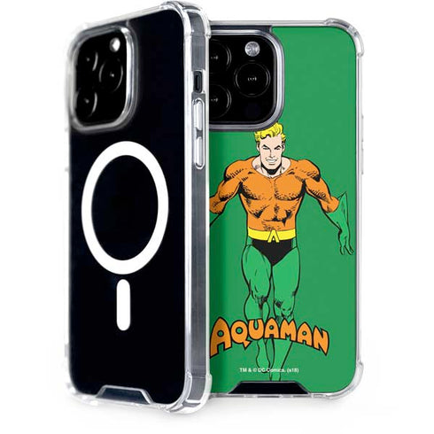 DC Comics Aquaman Classic Art Pose iPhone 14 Pro Max MagSafe Case