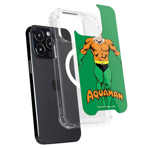DC Comics Aquaman Classic Art Pose iPhone 14 Pro Max MagSafe Case