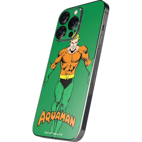 DC Comics Aquaman Classic Art Pose iPhone 14 Pro Max Skin