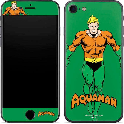 DC Comics Aquaman Classic Art Pose iPhone 8 Skin