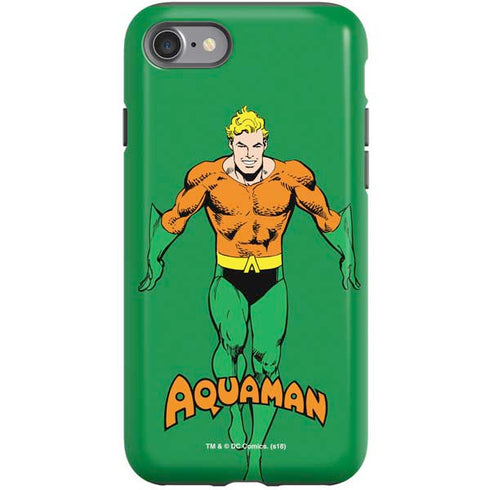DC Comics Aquaman Classic Art Pose iPhone SE (2nd & 3rd Gen) Pro Case