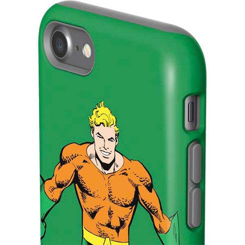 DC Comics Aquaman Classic Art Pose iPhone SE (2nd & 3rd Gen) Pro Case