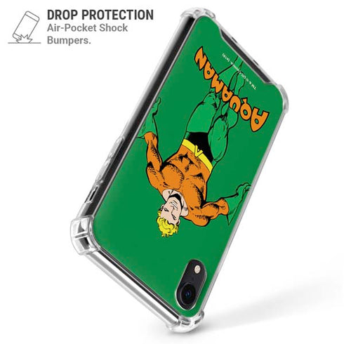 DC Comics Aquaman Classic Art Pose iPhone XR Clear Case