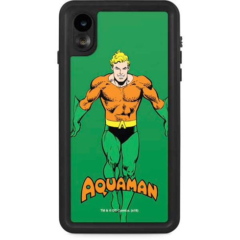 DC Comics Aquaman Classic Art Pose iPhone XR Waterproof Case