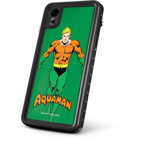 DC Comics Aquaman Classic Art Pose iPhone XR Waterproof Case