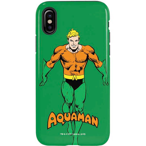 DC Comics Aquaman Classic Art Pose iPhone XS Pro Case
