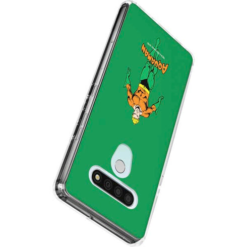 DC Comics Aquaman Classic Art Pose LG Stylo 6 Clear Case