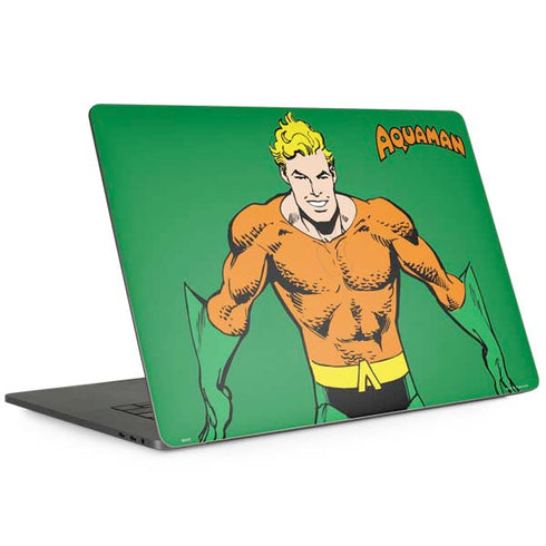 DC Comics Aquaman Classic Art Pose Apple MacBook Pro 15-inch Skin