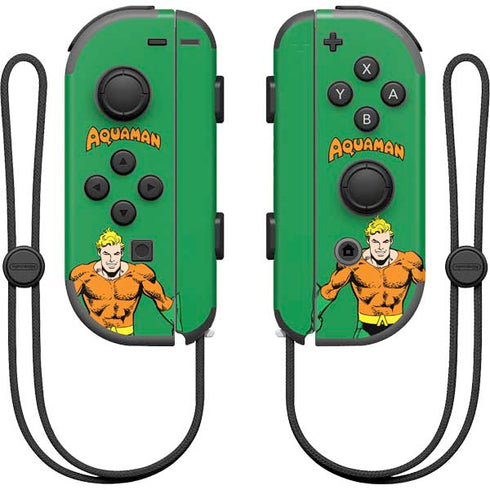 DC Comics Aquaman Classic Art Pose Nintendo Joy-Con (L/R) Controller Skin