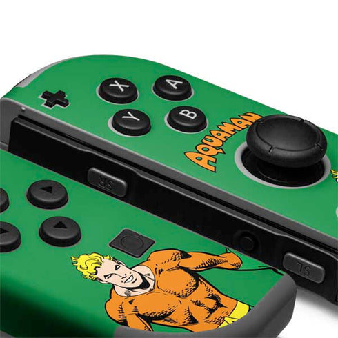 DC Comics Aquaman Classic Art Pose Nintendo Joy-Con (L/R) Controller Skin