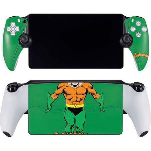 DC Comics Aquaman Classic Art Pose PlayStation Portal Remote Player Skin