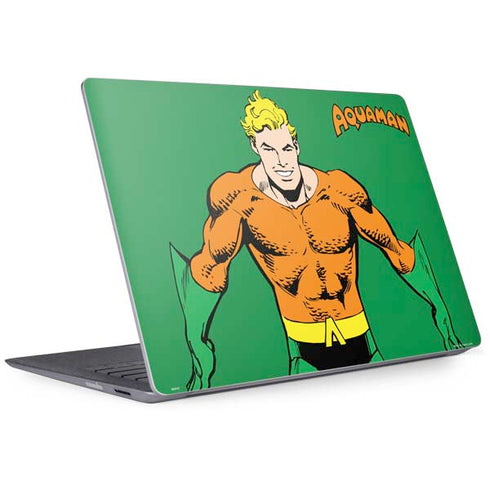 DC Comics Aquaman Classic Art Pose Surface Laptop 2 Skin