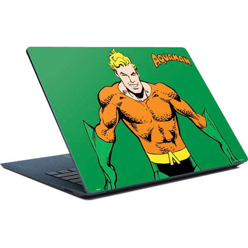 DC Comics Aquaman Classic Art Pose Surface Laptop Skin